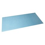 Sous Main Souple Pu Bicolore - 43x90cm - Marine/ciel - Exacompta