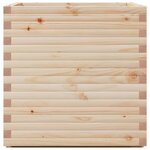 vidaXL Jardinière 70x70x72 cm bois de pin massif