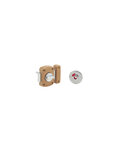 THIRARD - Verrou automatique alouette pour WC  50mm  époxy bronze