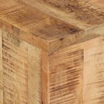 vidaXL Meuble TV 110x30x40 cm Bois massif de manguier