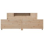 vidaXL Cadre de lit sans matelas 180x200 cm bois massif de pin
