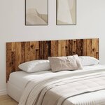 vidaXL Tête de lit murale vieux bois 240x1 5x80 cm bois d'ingénierie