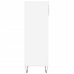 vidaXL Armoire à chaussures Blanc brillant 40x36x105cm Bois ingénierie