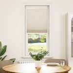 vidaXL Store plissé 50x100 cm Crème