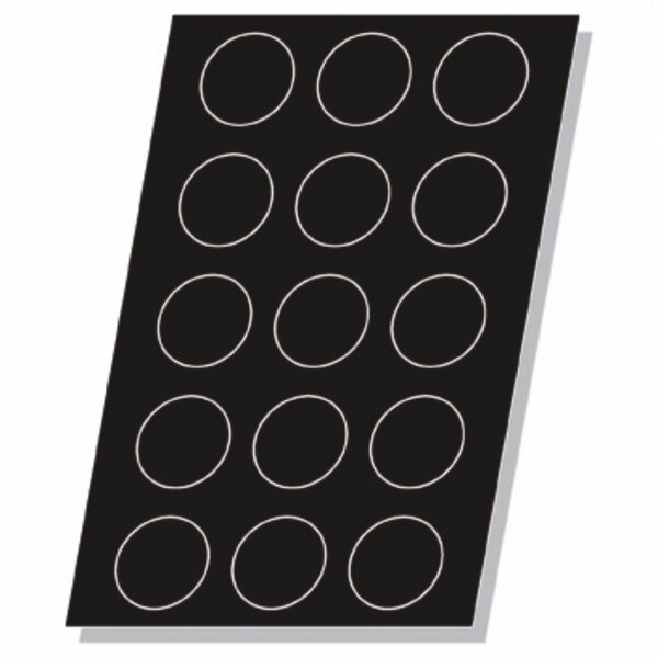 Moule flexipan® plaque silicone 15 florentins - pujadas -  - silicone