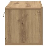 vidaXL Meuble TV 2 Pièces Marron 60 x 30 x 30 cm Bois d'ingénierie