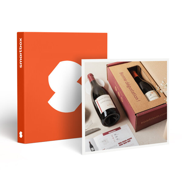 SMARTBOX - Coffret Cadeau Coffret Pépites de vignerons : 2 grands vins rouges et livret de dégustation -  Gastronomie