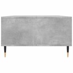 vidaXL Table basse gris béton 104x60x35 cm bois d'ingénierie