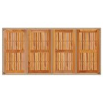 vidaXL Ensemble de salle à manger pour jardin 7 Pièces Beige Poly rotin