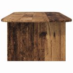 vidaXL Table basse Bois ancien 93 x 53 x 33 cm Bois d'ingénierie