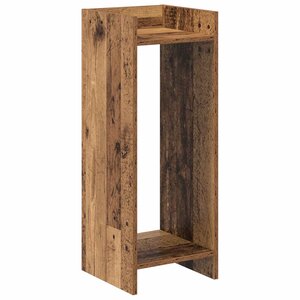 vidaXL Support de Plante Bois ancien 30 x 30 x 80 cm Bois d’ingénierie