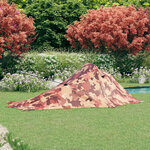 vidaXL Tente de camping 317x240x100 cm Camouflage