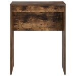 vidaXL Bureau d'écriture Chêne fumé Bois d'ingénierie 60 x 40 x 76 cm