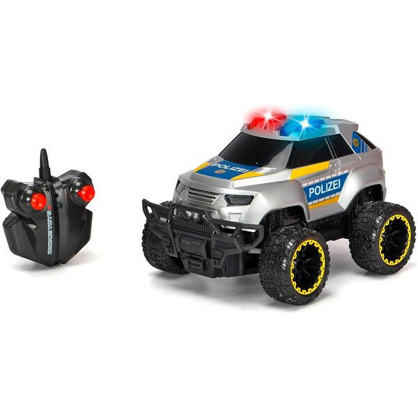 Dickie 201104000 - Voiture radiocommandée Police Offroader RTR