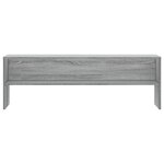 vidaXL Meuble TV sonoma gris 120x40x40 cm bois d'ingénierie