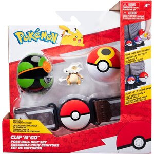 Jazwares PKW3644 - Pokémon - Ensemble Clip'n'Go Repeat Balll