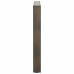 vidaXL Pieds de table à manger en forme de V 2 pièces Acier naturel 80 x (72-73 3) cm Acier