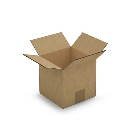 Caisse carton brune double cannelure raja 15x15x15 cm (lot de 15)