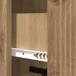 vidaXL Armoire à tiroirs Chêne artisanal 33 x 34 5 x 90 cm