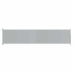 vidaXL Auvent latéral rétractable de patio 140x600 cm Gris