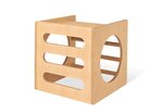 Cube d'escalade bois naturel Kari