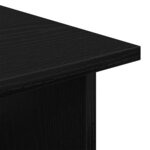 vidaXL Cabinet roulant Chêne noir 60 x 45 x 55 cm Bois d'ingénierie