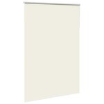 vidaXL Store enrouleur occultant blanc cassé 150x230 cm largeur tissu