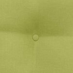 vidaXL Coussin de Dos Vert clair 60 x 24 x 50 cm tissu
