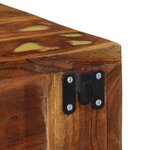 VidaXL Meuble TV mural 40x30x19 cm bois massif de récupération