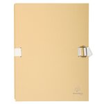 Chemises Dos Extensible Papier - Mastic - X 10 - Exacompta