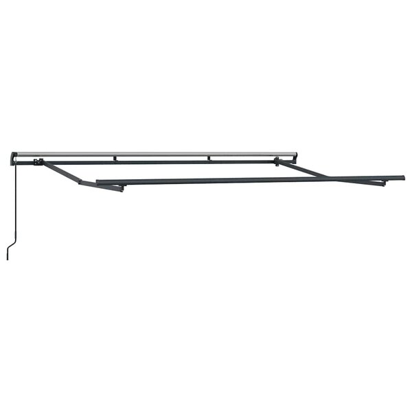 vidaXL Cadre d'auvent Anthracite 3 5 x 2 m Métal