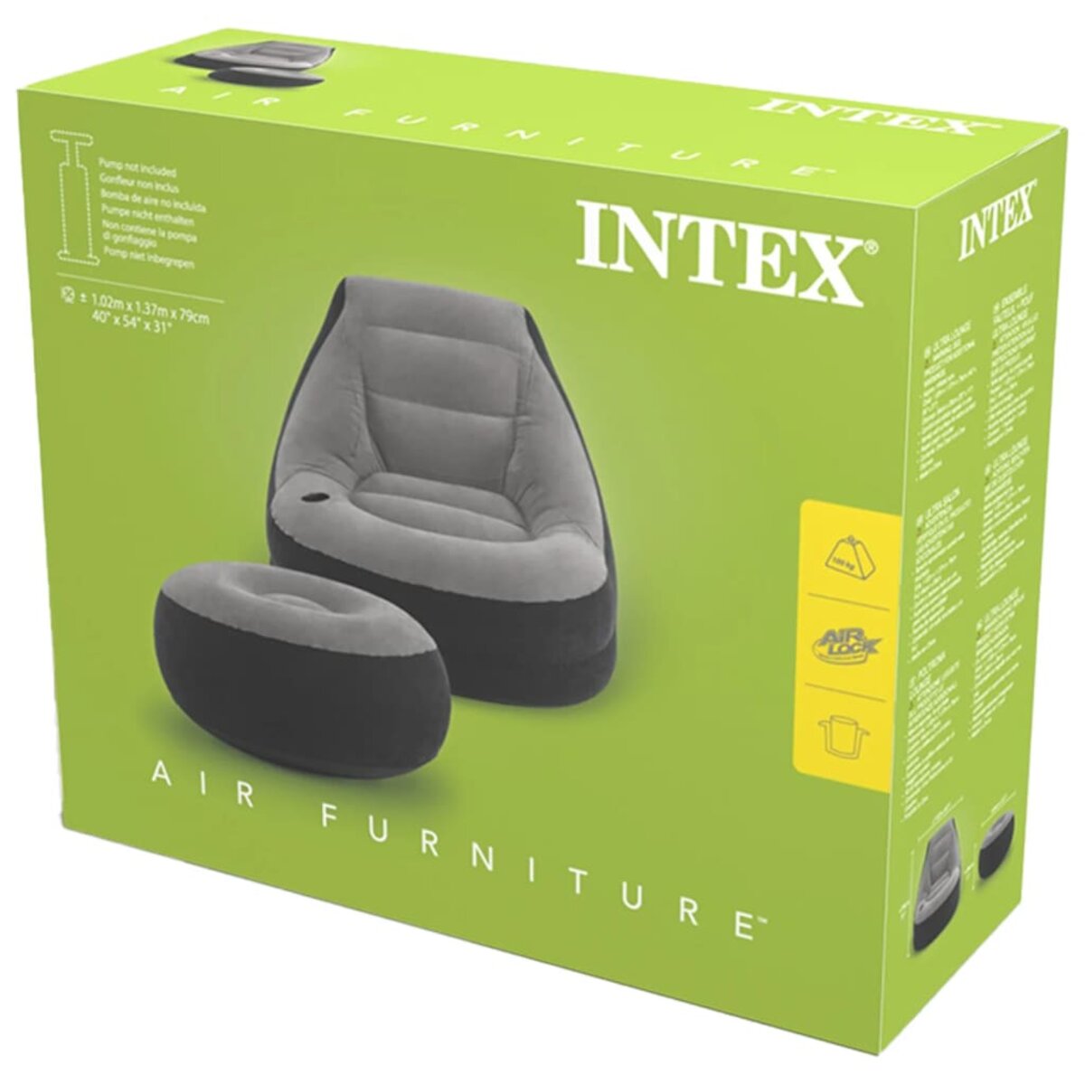 Intex Fauteuil Gonflable Lounge -  France