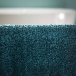 Sealskin tapis de bain doux 50x80 cm bleu pétrole