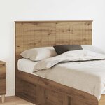 vidaXL Tête de lit Chêne artisanal 120 cm Bois d'ingénierie
