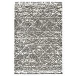 Vidaxl tapis berbère pp gris et beige 120x170 cm