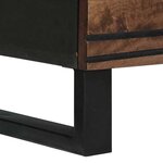 vidaXL Buffet Marron 60 x 33.5 x 75 cm Bois de manguier massif