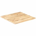 vidaXL Dessus de table Bois de manguier solide 25-27 mm 60x60 cm