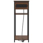 vidaXL Cabinet de chevet Chêne marron 41 x 28 x 76 cm