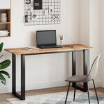 vidaXL Dessus de bureau fini à l'huile 160x50x2cm bois d'acacia massif