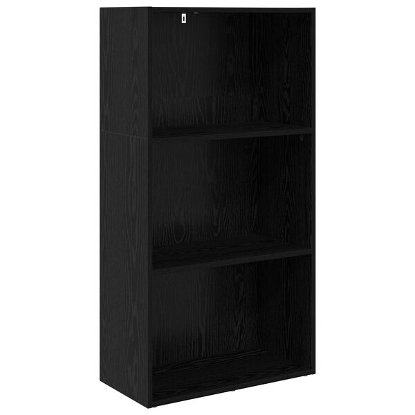 vidaXL Étagère Chêne noir 60 x 30 x 76.5 cm Bois d'ingénierie