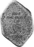 Monnaie MANNAZ Cast Rune 1 Oz Lingot Argent 2026