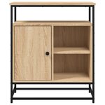 vidaXL Buffet Chêne Sonoma 69x35x80 cm Bois d'ingénierie