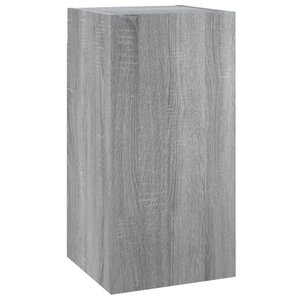 vidaXL Meubles TV Sonoma gris 30 5x30x60 cm Bois d'ingénierie