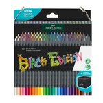 Crayons de couleur Black Edition  étui en carton de 100 FABER-CASTELL