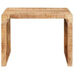 vidaXL Table d'appoint Marron 60 x 35 x 45 cm bois de manguier massif