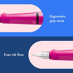 Stylo à plume safari pink  taille de plume: M LAMY