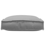 vidaXL Coussin 6 pc Tissu Oxford Gris 40 x 40 x 8 cm