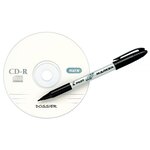 Marqueur CD-DVD Begreen Pointe Moyenne Noir PILOT