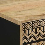 vidaXL Ensemble de meubles salle de bain 2 Pièces bois de manguier massif