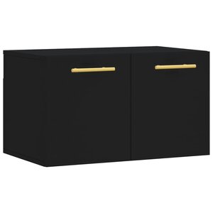 vidaXL Armoire murale Noir 60x36 5x35 cm Bois d'ingénierie
